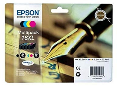 Epson Cartucho Multipack T16XL