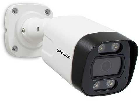 5MP Caméra de Surveillance Extérieure PoE, Caméra IP Extérieure avec Détection Personne/Facial,Etanche IP67, Vision Nocturne IR 30m, Support Audio et Carte Micro SD