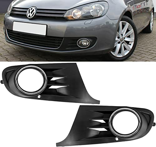 DM Autoteile Lüftungsgitter vorne SET Rechts & Links Chromrand für Golf 6 VI NSW 08-12