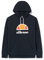 ellesse Mens Dahryl OH Hoody Kapuzen-Sweatshirt, Navy, XL