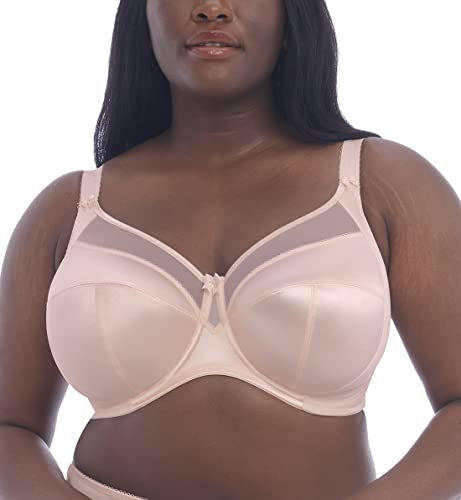 Goddess Women's Keira Underwire Banded Bra Full Coverage, Pearl Blush, 42DD