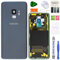 XFU Rear Battery Cover for Samsung Galaxy S9 G960F Original Back Glass Cover with Camera Lens, Adhesives, Tools, Guide, Mobile Phone Case (Blue)