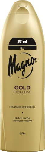 Magno Gold Gel de Ducha, Fragancia Seductora, Ofrece Cremosidad y Suavidad, 550ml