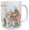 Kindergarten Tasse Tiere mit Namen Kunststofftasse Kindergartenkind 2024 Geschenk KInder Kiga Kita Krippe (Tiere bunt Kunststoff)