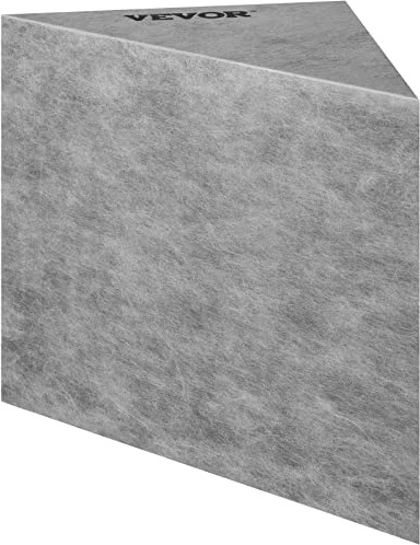 VEVOR Tile Shower Seat, 22.4 x 16 x 20 Ready to Tile Shower Seat, Factory Waterproof & 100% Leak Proof Tileable Shower Corner Seat, 440 lbs Load-Bearing Triangular Board Shower Bench