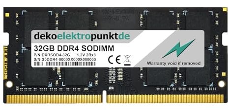 dekoelektropunktde 32GB Memoria RAM adatta per Acer Chromebook 515 CB515-1W-55JD DDR4 SO-DIMM PC4