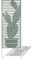 Nortene Panneau en métal Deco Panel Bleu/Vert - 0,60 x 1,50 m - Pose Murale ou sur Sol Meuble