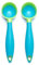 EdirFtra Cuillère en Silicone 2PCS, Mini cuillères en Silicone, cuillère à crème glacée, cuillère à Bonbons antiadhésive pour crème glacée pour Biscuits au yogourt glacé,A