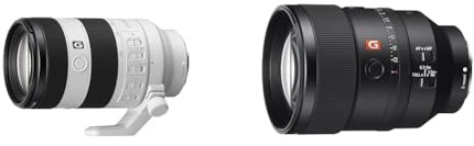Sony FE 70–200 mm F4 G OSS II | G-Vollformat-Telezoom-Objektiv (SEL70200G2) & FE 135mm f/1.8 GM | Vollformat, Super-Teleobjektiv, Porträt Objektiv (SEL135F18GM)