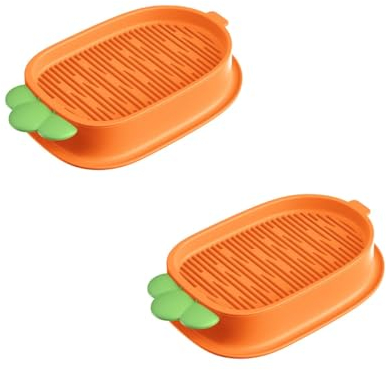 KMOCEPLY Cat Grass Planter Tray Waterless Soil Cultivation Cat Grass Tray Plant Germination Tray Cat Snack Cat Grass And Cat Grass Potted Plant Dogs and Other Pets (2PCS)