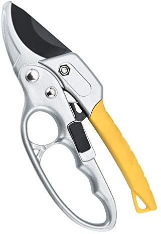 Forbici da potatura da giardino Meno sforzo Cesoie da potatura resistenti Tagliaerba da giardinaggio Realizzato in acciaio SK5