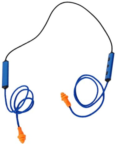 Paociuro Bouchons d'oreille Oreillette Bluetooth pour Le Travail, Protection Auditive, Adaptés Aux Chantiers et Environnements Bruyants