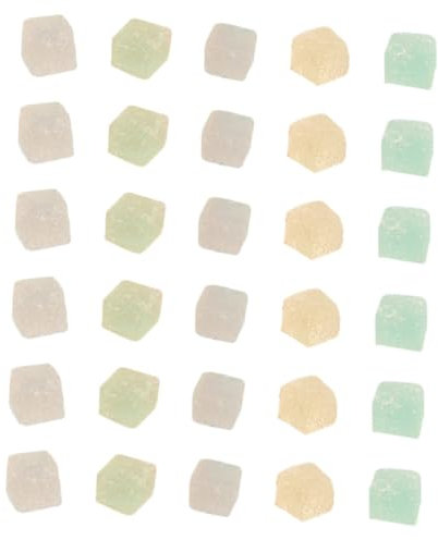 TOYANDONA 30stücke Leuchtende Würfelzucker Charms Bunte Nachtsicht Würfel Dekoration Für Projekte Und Bastelideen Für Handyhüllen Und