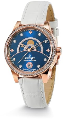 Kronsegler Morgenstern Damen Armbanduhr Automatik Rose (Rosegold, Edelstahl)
