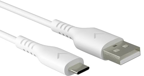 Veld Fast Charging USB Cable - Legacy Cable USB-A to USB-C 1M Charging Cable - 18W - Universal - Durable Super Flexible Cable - Major Brand Compatible