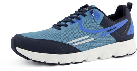 tenhaag Herren, Männer Low-Top Sneaker,schnürschuhe,atmungsaktiv,Halbschuhe,straßenschuhe,Strassenschuhe,Sportschuhe,Pacific (Pacific),42 EU / 8 UK