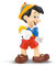 Bullyland 12399 - Spielfigur Pinocchio aus Walt Disney Pinocchio, ca. 6,9 cm, detailgetreu, ideal als kleines Geschenk für Kinder ab 3 Jahren