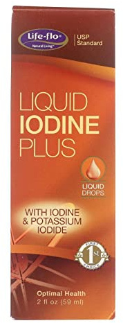 Life-flo Iodine Plus Drops 150 mcg 2 fl oz | Thyroid, Energy & Metabolism Support - Iodine & Potassium Iodide Liquid Formula - Unflavored