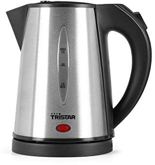 Tristar WK-1327 – Hervidora de agua, volumen 1 litro, 2000 W