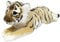 Wagner 2041 - Plüschtier Tiger Baby - liegend - braun - 60 cm Kuscheltier