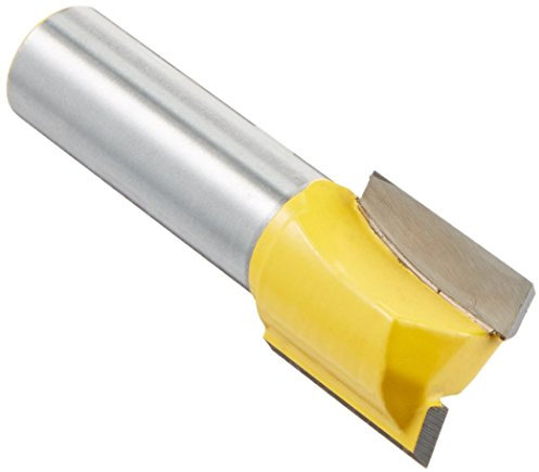 Yonico 14160 - Straight Router Bit, Cutting Diameter: 3/4, Cutting Height: 3/4 - 1/2 Shank