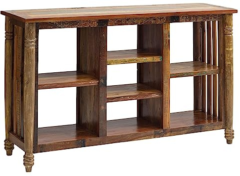 MASSIVMOEBEL24.DE | Altholz lackiert Mehrfarbig Massivholz Regal Massivmöbel Vintage massiv Holz Möbel Fable #15
