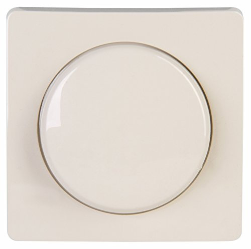 Kopp Abdeckung Druck-Wechsel-Dimmer UP-Serie Paris, Creme-weiß, 333701184