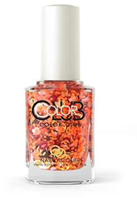 Color Club Nail Lacquer Nailmoji, Neon Smh, 0.5 Fluid Ounce