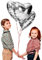 FVCENT Ballons Herz Helium | Herz Folienballon 30 Stück Helium Luftballons Herzluftballons Heliumballon Folienballon Hochzeit Folienluftballon (silber)
