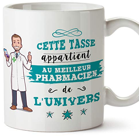 Mugffins Mug/Tasse Pharmacien de l'univers - Idées Drôles Pharmacie