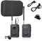 Movo WMX-7 VHF 12-Channel Wireless Lavalier Microphone System with 1 Receiver, 1 Transmitter, and 1 Lapel Microphone Compatible with DSLRs, iPhone/Android Smartphones, and Tablets (40m Audio Range)