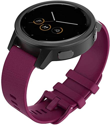 Shieranlee Compatibile per Polar Vantage m,amazfit GTR 47mm,amazfit Pace,AMAZFIT Stratos Cinturino,22mm Silicone Band per Samsung Gear S3 Frontier/S3 Classic Smart Watch