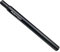 PLATT Fahrrad Sattelstütze Aluminiumlegierung MTB Sattelstütze 25,4 350mm,Schwarz