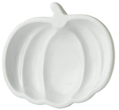 SKL Home Harvest Kürbis-Kosmetiktablett, Weiß