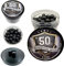 SSR 100 x S-Style Premium Quality Hard Mix Rubber Steel Balls 2.7 gr. Heavy Paintballs Reballs Powerballs for Shooting Training Home Self Defense Pistols in 50 Caliber Sfere in Gomma d'Acciaio calibr