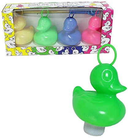 LG-Imports Enten Angeln Spiel - 4 Enten mit Angel, Wasserspielzeug, Entenangeln für Kinder und Erwachsene, Angel Spiel, Enten Angeln Kirmes, Magnetangeln Set Kinder, Angelspiel Enten