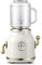 Vetitkima Ensemble De Mixeur Sport Rétro, Mini Mixeur À Smoothie Sans BPA Pour Mélanger Des Milkshakes Et Des Smoothies Avec Une Bouteille De Voyage Et Une Tasse Mason,Blanc