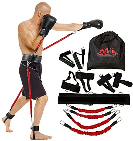 Fasce da boxe, bande di resistenza per boxe, fascia di resistenza per tutto il corpo, attrezzatura per allenamento MMA, attrezzatura da boxe, bande da pugilato, fasce da boxe per allenamento fitness a