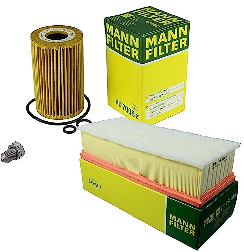 EISENFELS Filter Set Inspektionspaket erstellt mit MANN-FILTER Ölfilter HU 7008 z, Luftfilter C 35 154/1, Verschlussschraube