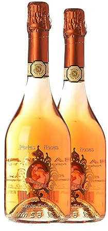 Naveran Perles Roses Pinot Schwarz Cava Reserve 75 cl (Schachtel mit 2 Flaschen von 75 cl)