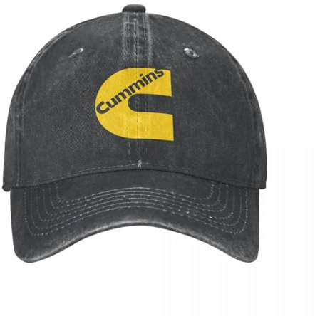YUONME Baseballmütze Gasbetriebener Motor Cummins Baseballkappen Vintage gestresste Baumwolle Snapback Kappe Outdoor-Workouts Geschenk Hüte Kappe Geschenk