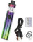 VAPTIO SOLO2 Starter-Kit mit 50W Box Mod All-in-One-Kit für elektronische Zigarette Verdampfer Keine Flüssigkeit Kein Nikotin (Regenbogen)