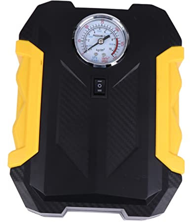 PartyKindom Bicycle Inflatable Air Pump for Bike Tyres Light Pressure Electric Air Pump for Bicycles and Car