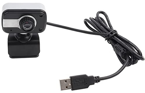 Sunicon Webcam 1080p HD Computerkamera, USB mit MIC 0,3 MP Webkamera Cam 360 Grad für LCD-Bildschirm Laptop für/MSN/ICQ Nachtsicht