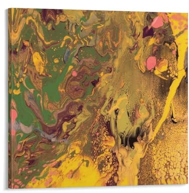 Gerhard Richter-P7 Kunstdruck auf Leinwand, Kunstdruck, Poster, Poster, Raumdekoration, 40 x 40 cm