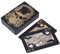 Totenkopf-Spielkarten,Schwarze Spielkarten - Pokerkarten PVC-Deckkarten,Flexible Spielkarten mit Folienfinish und einzigartiger Aufbewahrungsbox für Texas Holdem Poker, Go Fish, Erwachsene