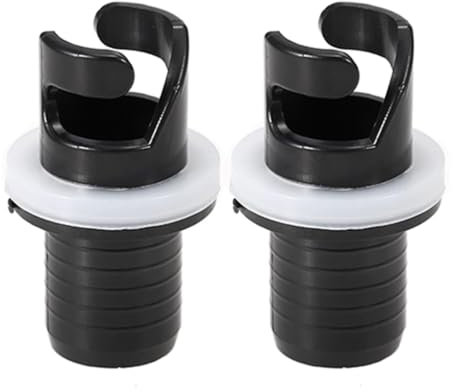 2 Pièces Adaptateurs de Valve Gonflables pour Kayak, Adaptateurs de Pompe de Bateau Gonflable, Adaptateur de Tuyau de Pompe à Pied pour Bateau, Adaptateur de Pompe à Air pour Bateau et Kayak