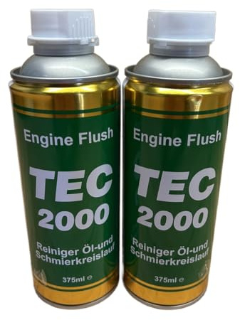 2x DWChemicals TEC 2000 Detergente per Lavaggio Motore per Motori a Benzina, Diesel o Gas 375 ml Additivo Carburante per Pulizia del Sistema Cura del Motore (2)