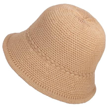 MILAKOO Strand Sonne Strohhüte für Frauen Sonnenschutz Sommer Strohhut Faltbar Verpackbar Cap für Outdoor