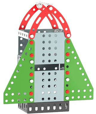 STEM Metall-Kit zum Bauen eines Raumschiffs | Kreatives Modell DIY Stifthalter | Lernset zur Montage mit Schraubendreher | Futuristische Dekoration für Schreibtisch | Geschenk für Kinder und